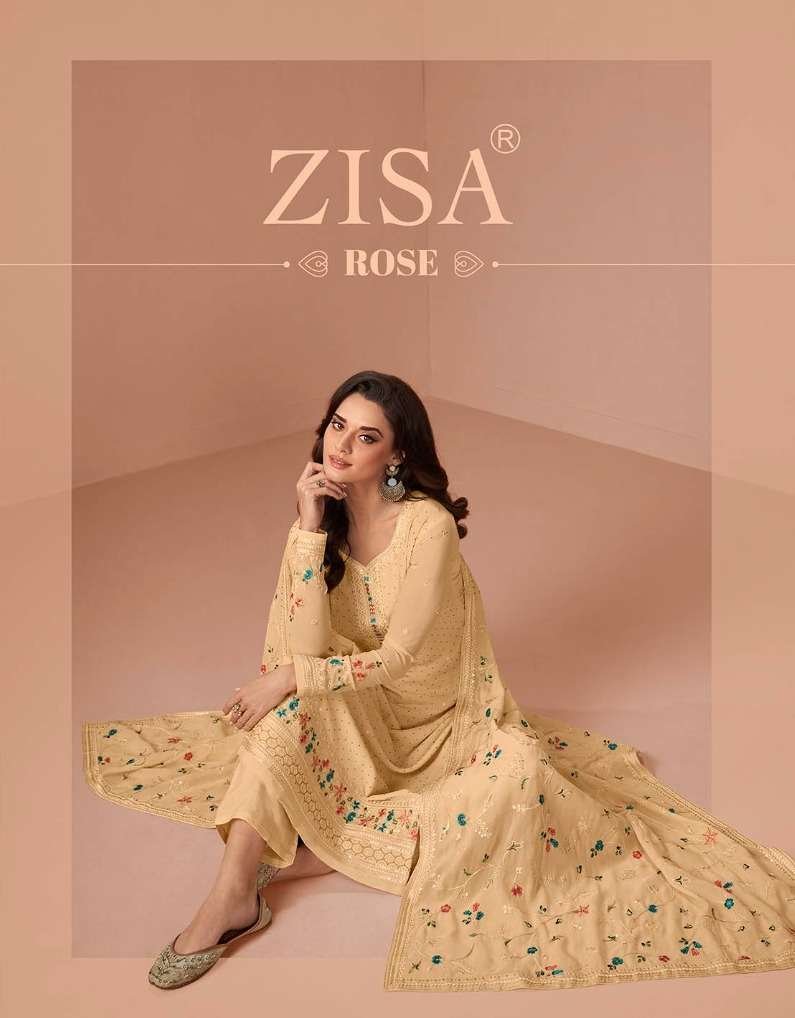 ZISA ROSE PAKISTANI SALWAR KAMEEZ CATALOGE SUITS DESING 2023