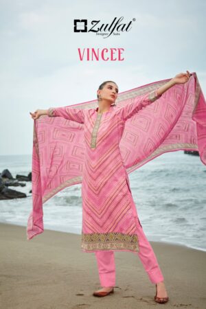 ZULFAT VINCEE PURE COTTON PRINTED SUITS CATALOGUE