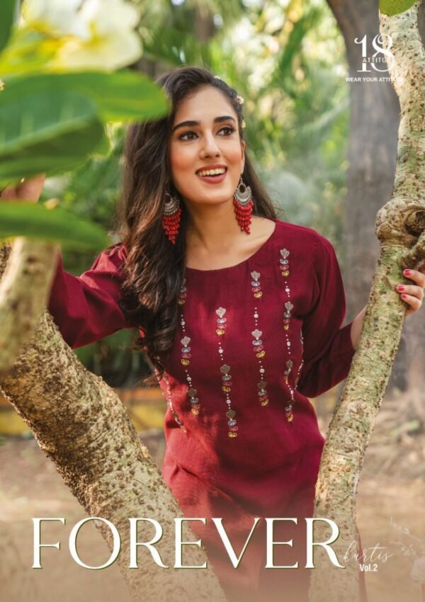 18 ATTITUDE FOREVER VOL 2 WHOLESALE CATALOGUE SUITS SURAT