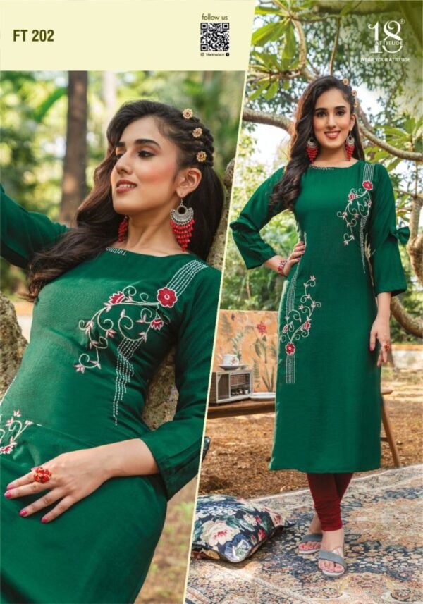 18 ATTITUDE FOREVER VOL 2 WHOLESALE CATALOGUE SUITS SURAT - Image 6