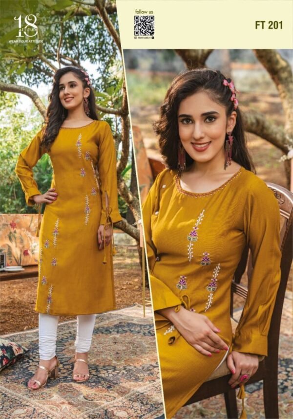 18 ATTITUDE FOREVER VOL 2 WHOLESALE CATALOGUE SUITS SURAT - Image 7