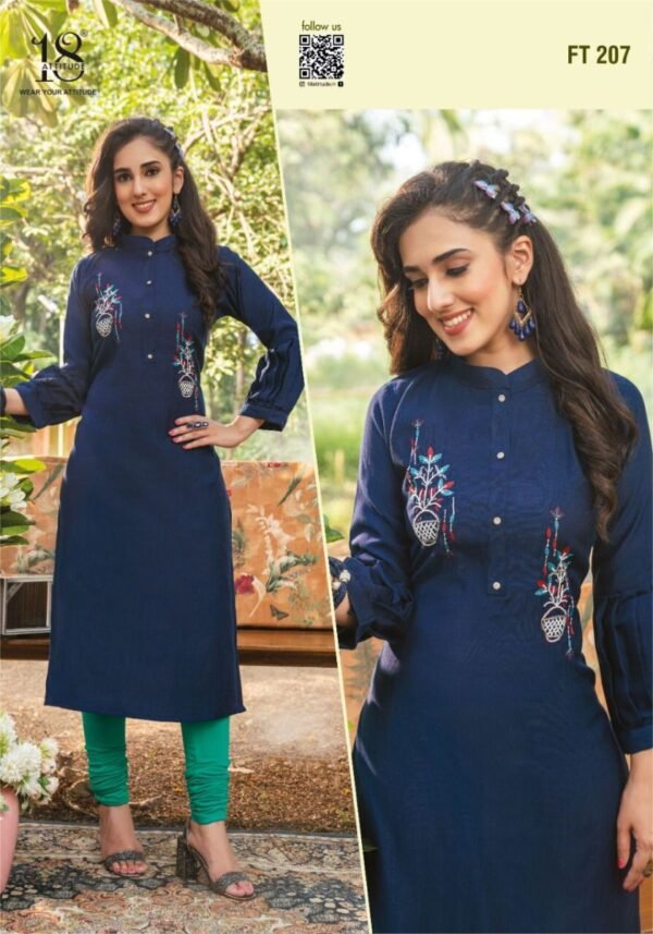 18 ATTITUDE FOREVER VOL 2 WHOLESALE CATALOGUE SUITS SURAT - Image 3