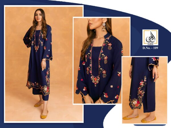 AL HUDA FASHION 109 READYMADE PAKISTANI KURTI CATALOGUE