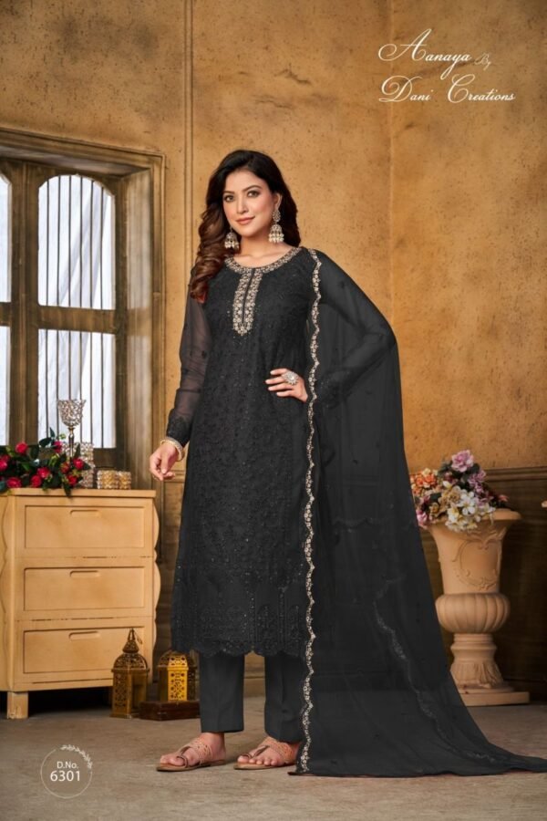ARRIVAL AANAYA VOL 163 DESIGNER SUITS WHOLESALE PRICE - Image 2