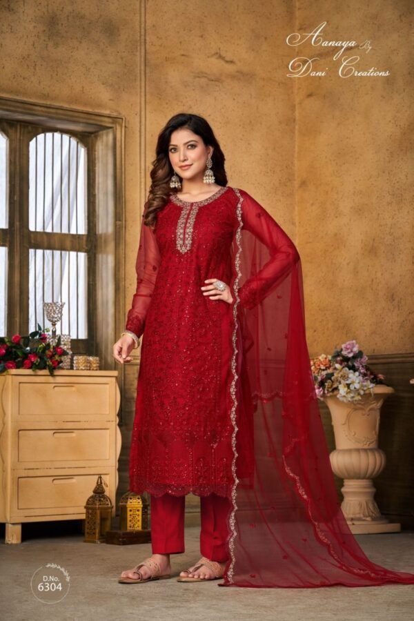 ARRIVAL AANAYA VOL 163 DESIGNER SUITS WHOLESALE PRICE