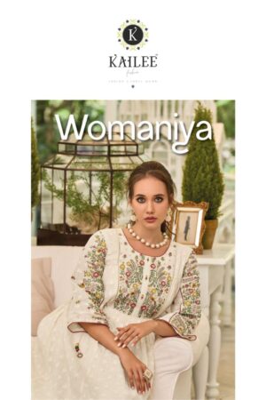 KAILEE FASHION WOMANIYA DOBI GOWN STYLE KURTI ONLINE SUPPLIER