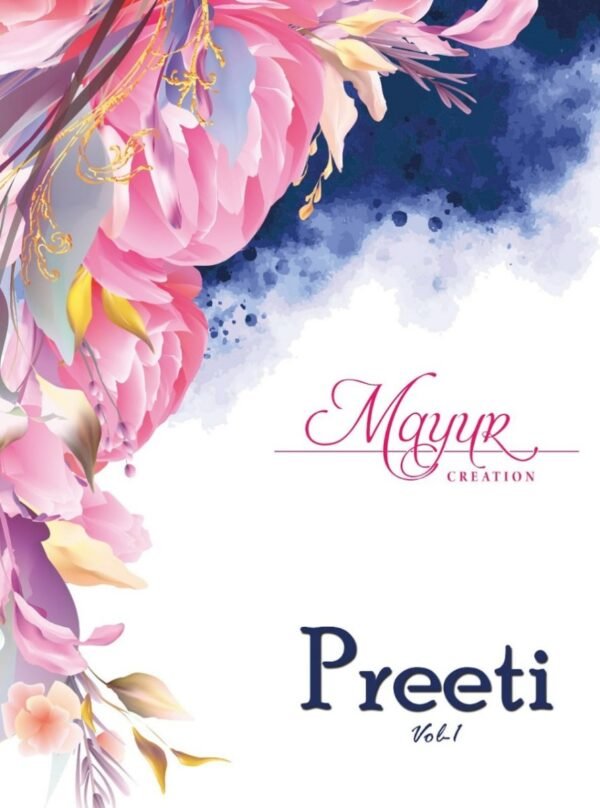 MAYUR CREATION PREETI VOL 1 PRINTED KURTI CATALOGUE DESING 2023