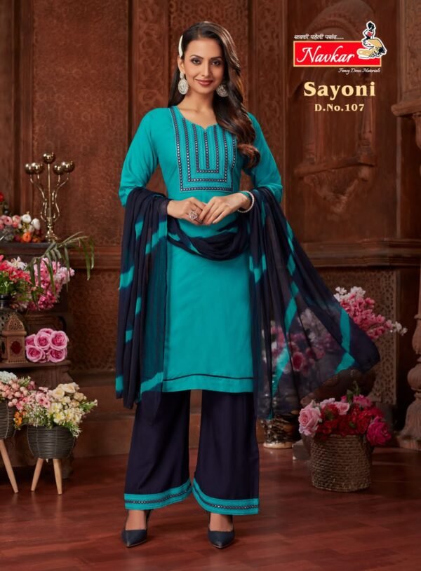 NAVKAR SAYONI READYMADE KURTI AT BEST PRICE CATALOGUE - Image 9