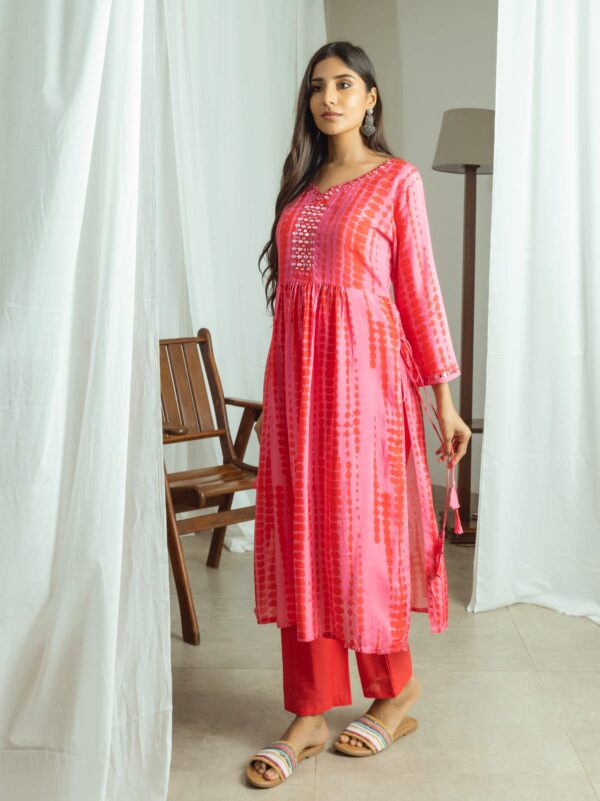 PSYNA 2072 SERIES PURE MUSLIN KURTI WITH BOTTOM WHOLESALE