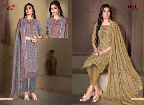 SHIV GORI PAKIZAA VOL 4 DIGITAL COLLECTION COTTON WHOLESALE SUITS ONLINE - Image 4