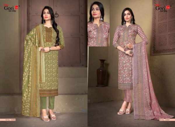 SHIV GORI PAKIZAA VOL 4 DIGITAL COLLECTION COTTON WHOLESALE SUITS ONLINE - Image 5