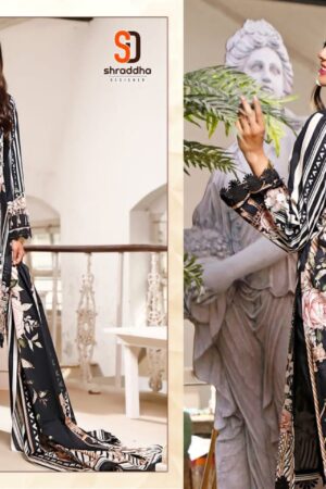 SHRADDHA MAHGUL HIT DESIGS COTTON WHOLESALE PAKISTANI SUITS ONLINE