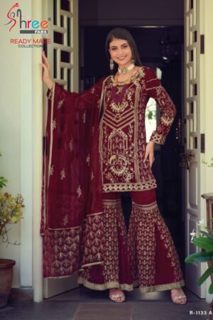 SHREE FABS SR 1133 READYMADE PAKISTANI KURTI WHOLESALE