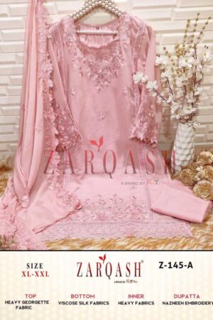 ZARQASH Z 145 READYMADE PAKISTANI KURTIS WHOLESALE