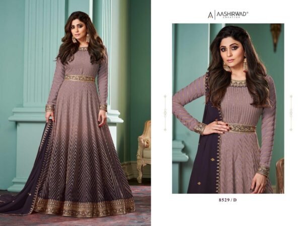 AASHIRWAD CREATION ALLIZZA SHADED GOWN WHOLESALER - Image 4