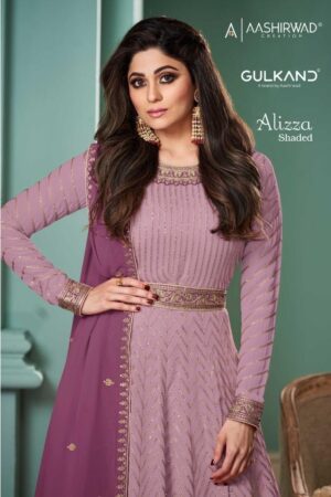 AASHIRWAD CREATION ALLIZZA SHADED GOWN WHOLESALER