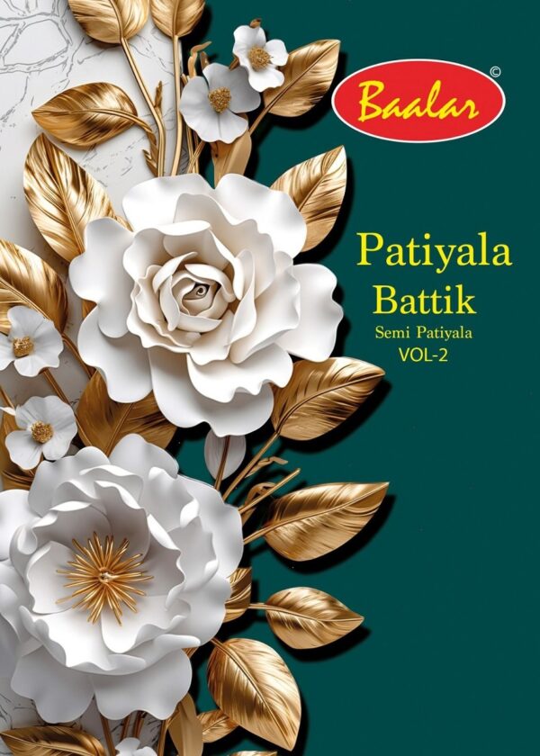 BAALAR PATIYALA BATTIK VOL 2 COTTON SALWAR KAMEEZ WHOLESALER