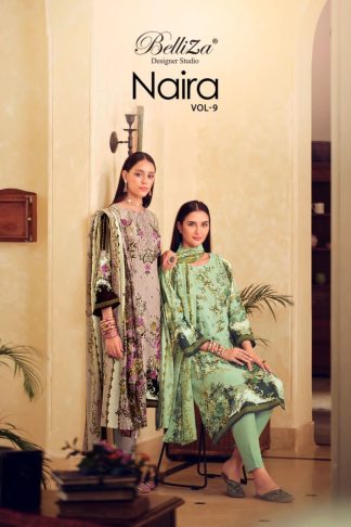 BELLIZA DESIGNER STUDIO NAIRA VOL 9 SALWAR KAMEEZ WHOLESALER