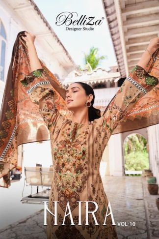 BELLIZA NAIRA VOL 10 SALWAR KAMEZ WHOLESALER SURAT