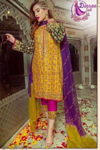 DINSAA SUIT DS 173 PAKISTANI SUITS CATALOGUE