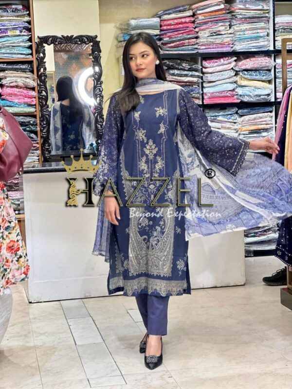 HAZZEL MPRINTS SPRING SUMMER 23-3 NX PAKISTANI SUITS ONLINE