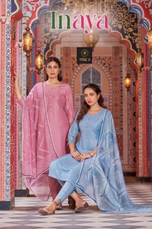 INAYA TITLE 9 KURTIS LATEST COLLECTION