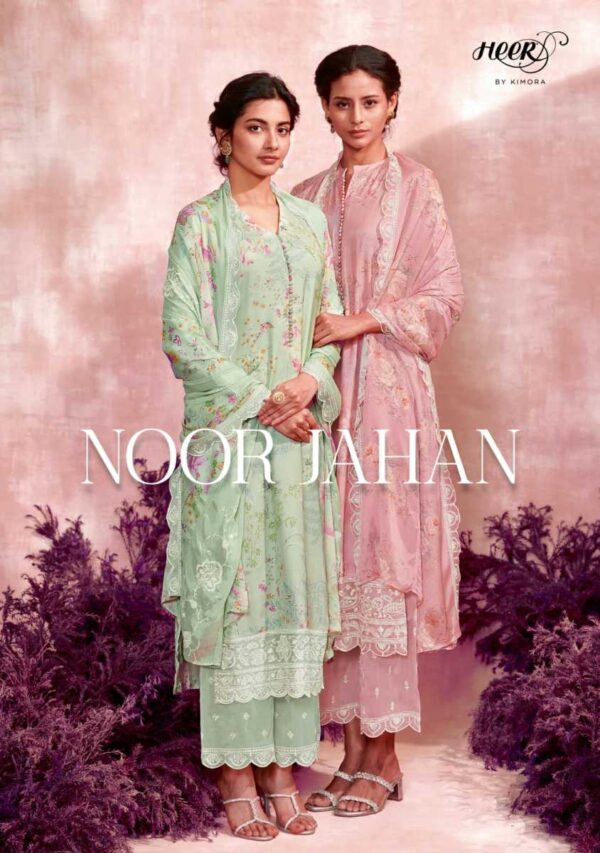 KIMORA HEER NOOR JAHAN 9101 TO 9108 HEAVY SALWAR KAMEEZ