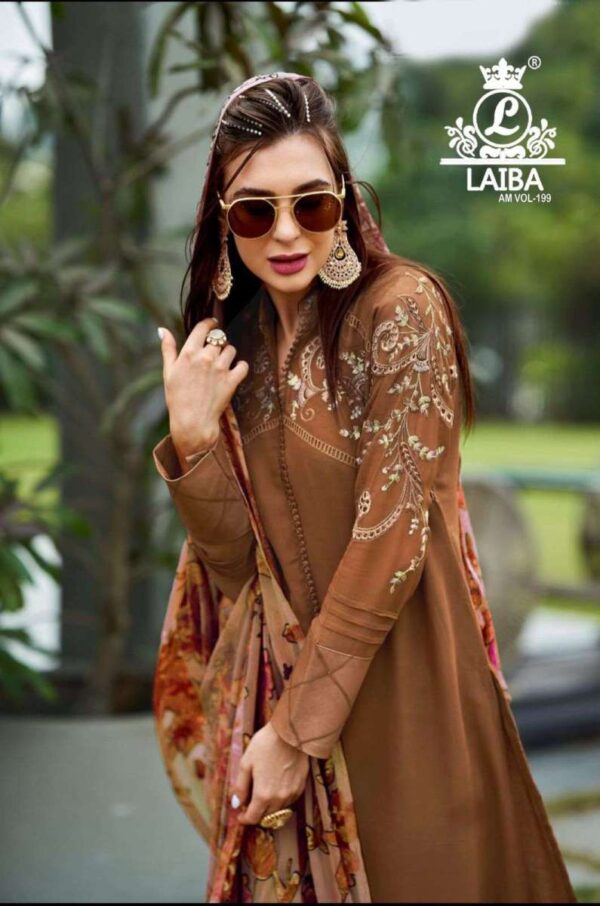 LAIBA AM VOL 199 PAKISTANI KURTIS AT BEST PRICE