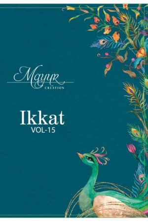 MAYUR CREATION IKKAT VOL 15 COTTON DRESSES BUY ONLINE