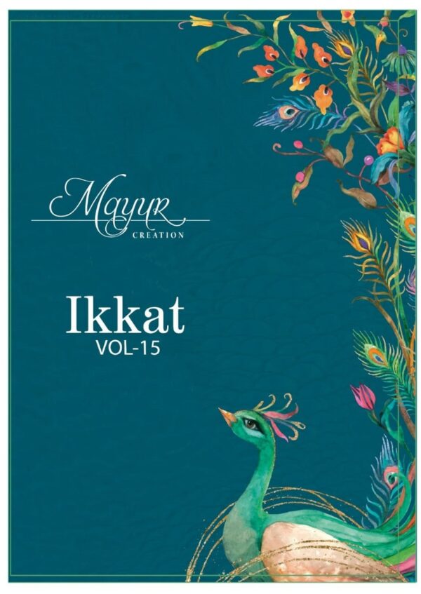 MAYUR CREATION IKKAT VOL 15 COTTON DRESSES BUY ONLINE