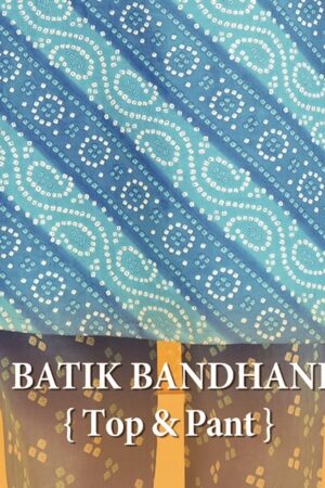 MCM LIFE STYLE BATIK BANDHANI COTTON DRESS WHOLESALER