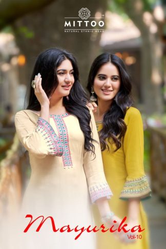 MITTOO MAYURIKA VOL 10 KURTIS MANUFACTURER