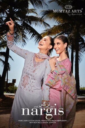 MUMTAZ ARTS NARGIS PAKISTANI LAWN COLLECTION