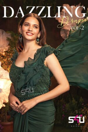 S4U DAZZLING DRAPES VOL 2 SAREEE MANUFACTURER IN SURAT