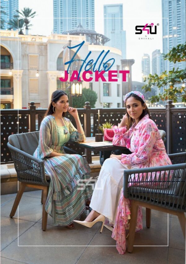 S4U HELLO JACKET VOL 9 KURTIS ONLINE SHOPPING