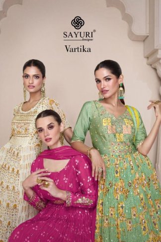 SAYURI DESIGNER VARTIKA 5283 TO 5285 HEAVY GOWN