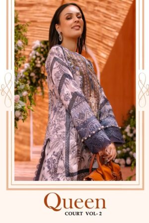 SHRADDHA DESIGNER QUEEN COURT VOL 2 PAKISTANI SUITS 2023