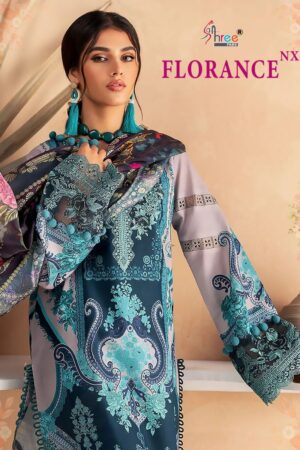 SHREE FABS FLORANCE NX 3056 TO 3060 PAKISTANI SUITS