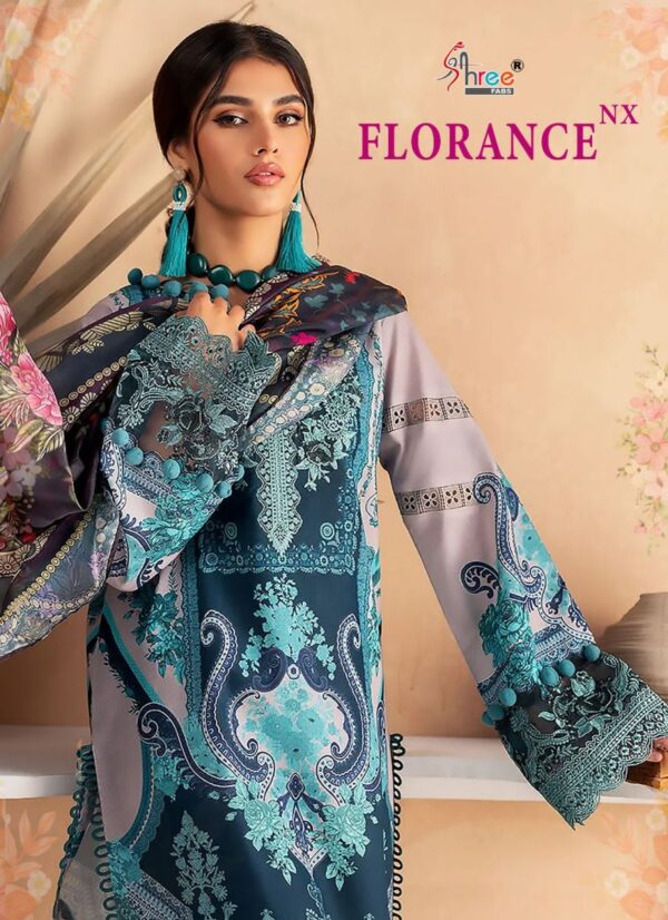 SHREE FABS FLORANCE NX 3056 TO 3060 PAKISTANI SUITS