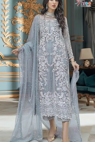 SHREE FABS S 754 PAKISTANI DESIGNER SUITS