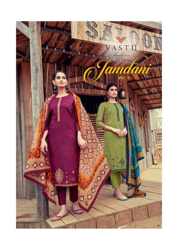 VASTU TEX JAMDANI VOL 1 SALWAR KAMEEZ ONLINE