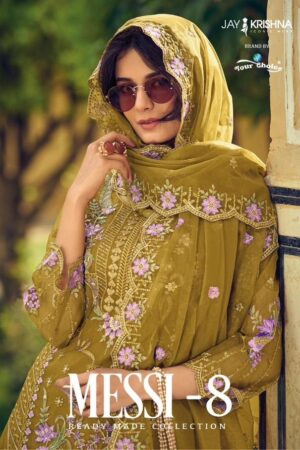 YOUR CHOICE MESSI VOL 8 PAKISTANI SUITS WHOLESALER IN SURAT