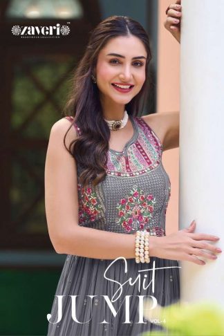 ZAVERI JUMP SUIT VOL 4 1101 TO 1104 LATEST COLLECTION