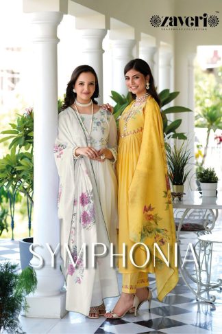 ZAVERI SYMPHONIA 1189 TO 1192 SALWAR KAMEEZ