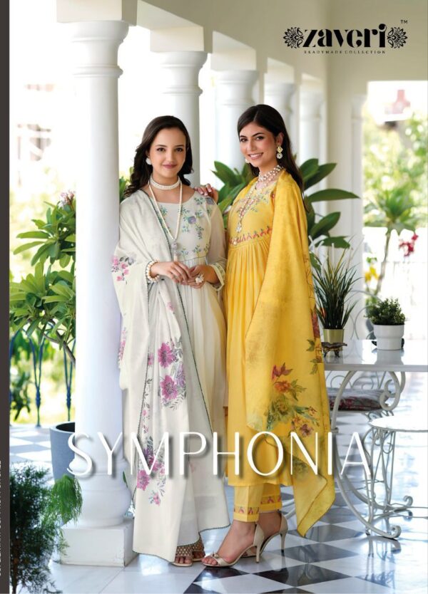 ZAVERI SYMPHONIA 1189 TO 1192 SALWAR KAMEEZ