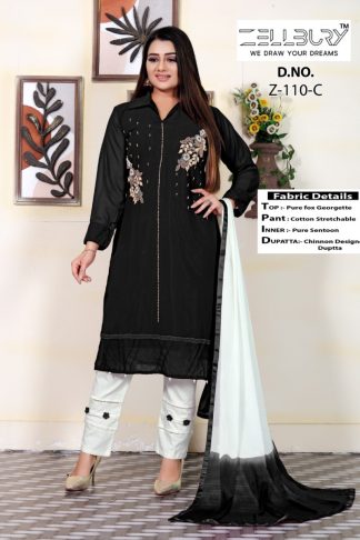 ZELLBURY Z 110 PAKISTANI KURTIS