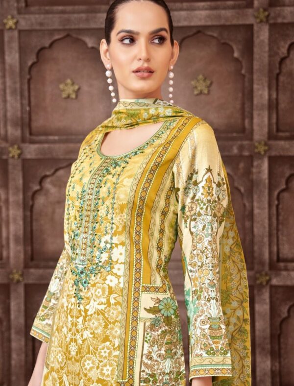 ALOK SUITS JAIMALA MUGHAL QUEEN COTTON SALWAR KAMEEZ