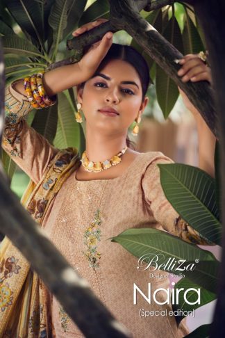 BELLIZA DESIGNER NAIRA COTTON SALWAR KAMEEZ AT WHOLESALE PRICE