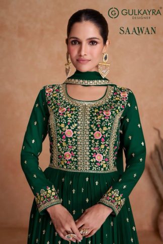 GULKAYRA SAAWAN PARTYWEAR GOWN ONLINE SHOPPING