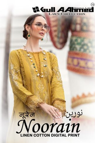 GULL AAHMED NOORAIN 2120 TO 2125 KARACHI SUITS WHOLESALER
